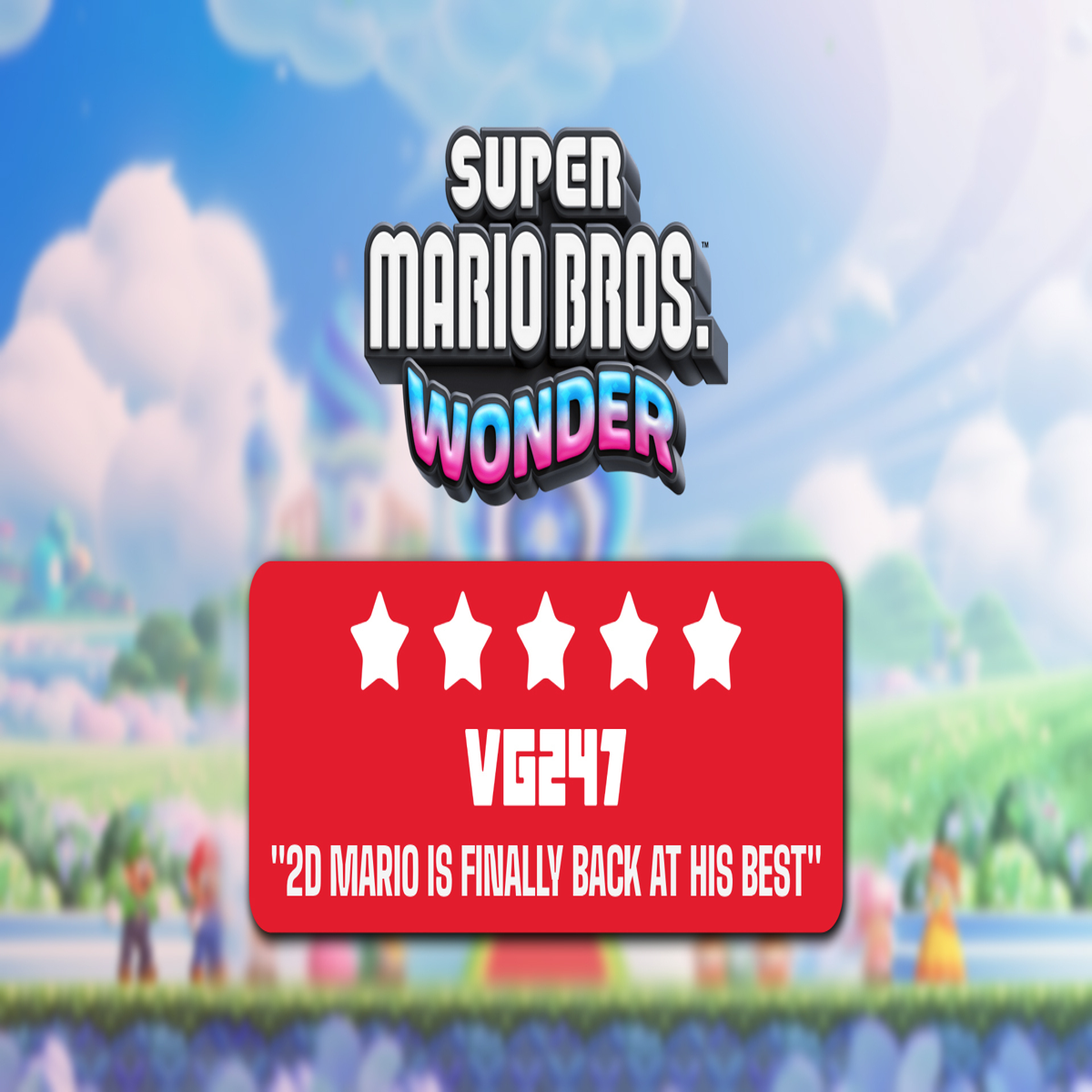 Análise Arkade: Super Mario Bros Wonder, o melhor jogo 2D do Mario desde o  Super Nintendo - Arkade