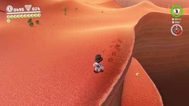 Sand Kingdom Power Moon 45 - Walking the Desert - Super Mario Odyssey Guide  - IGN
