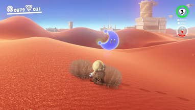 Super Mario Odyssey - Sand Kingdom Moon #2: Moon Shards in the Sand Moon 