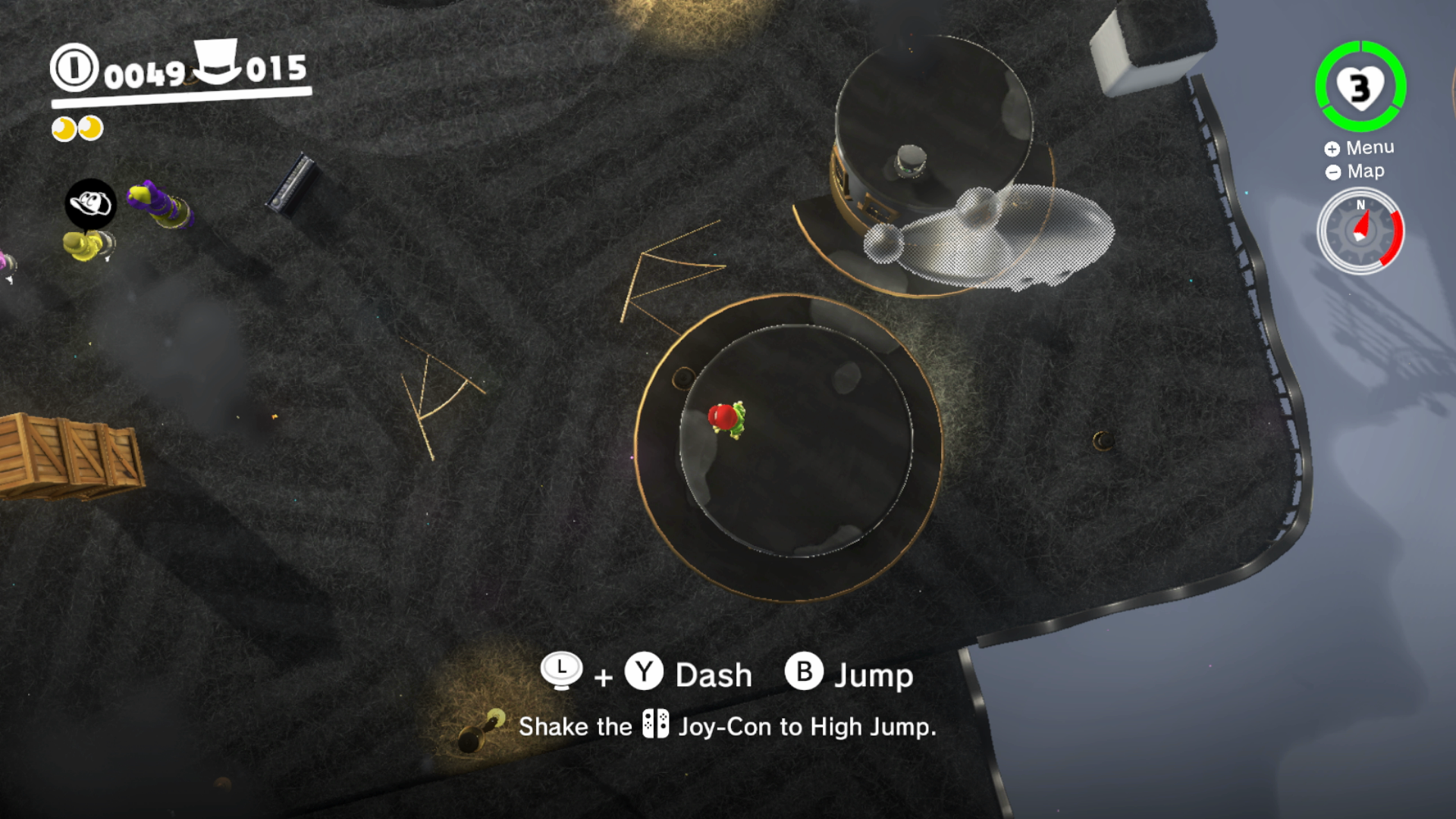 Super Mario Odyssey Cap Kingdom Moon Locations All Secrets, Power