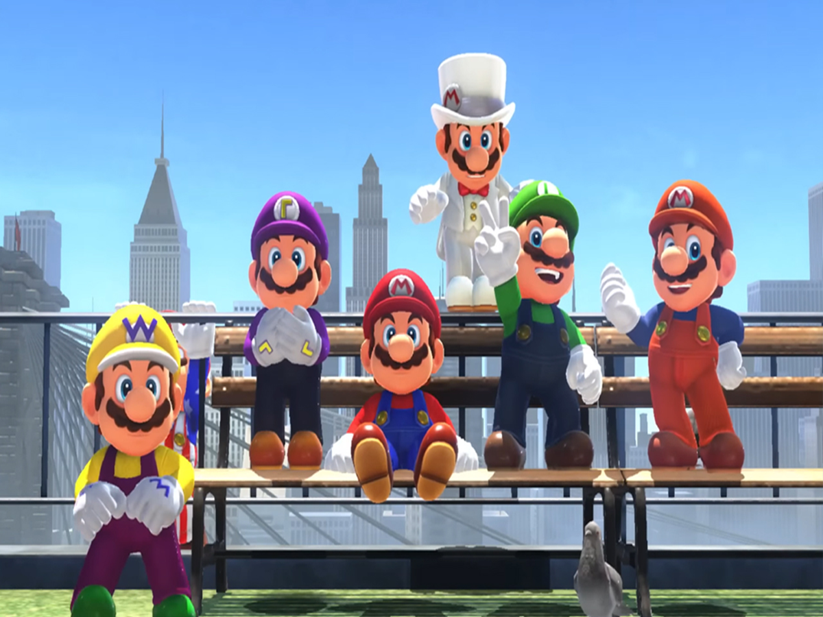 Super Mario Odyssey mod ups the Mario count with 10 player, online