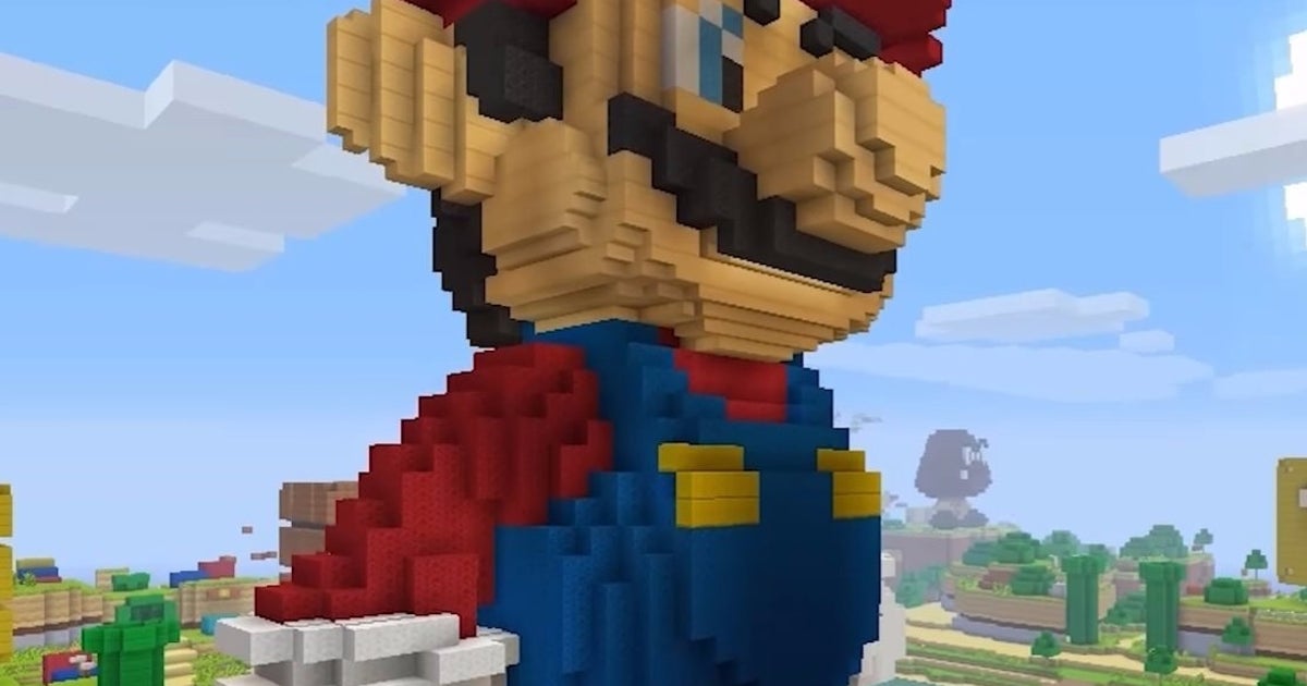 Super Mario (officially) in Minecraft on Wii U | Eurogamer.net