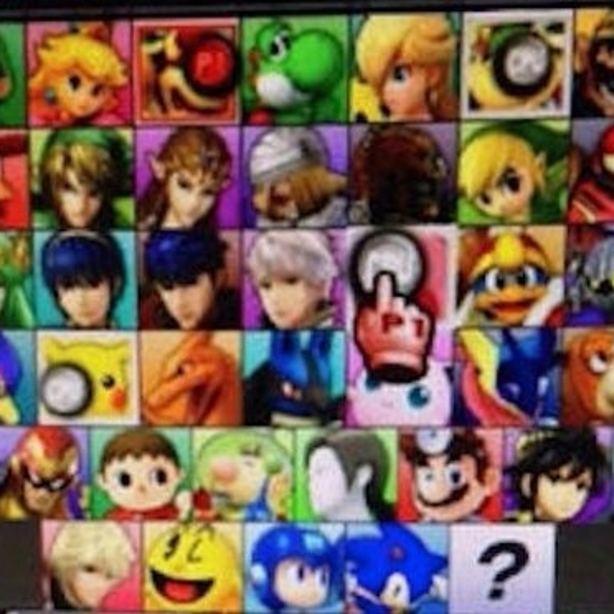 Smash Bros Roster Leak