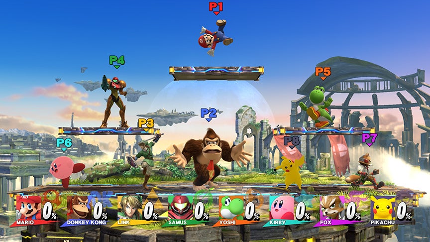 Super smash bros wii u sale release date