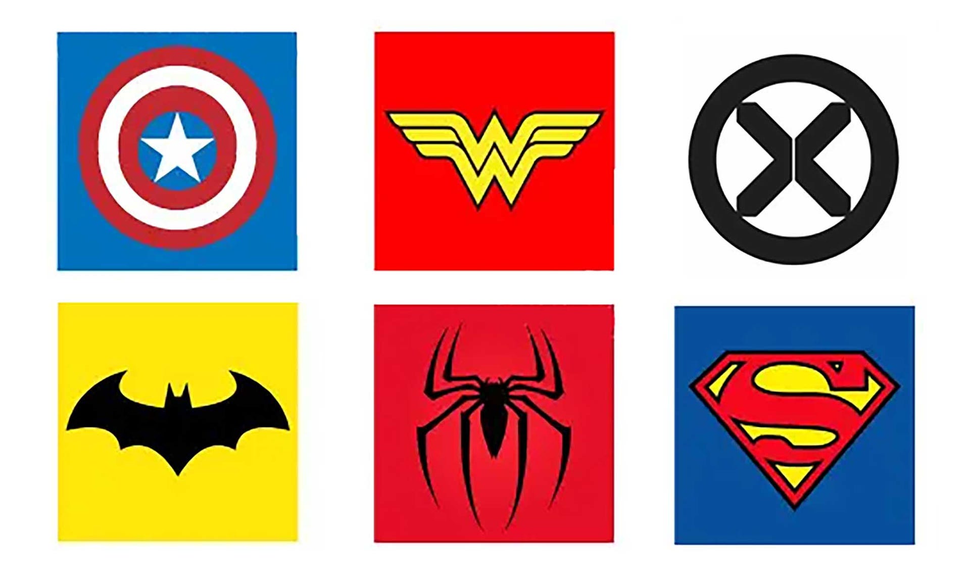 Superhero logos: Examining DC and Marvel's very different approach ...