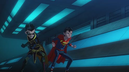 Still image from Battle of the Supersons film