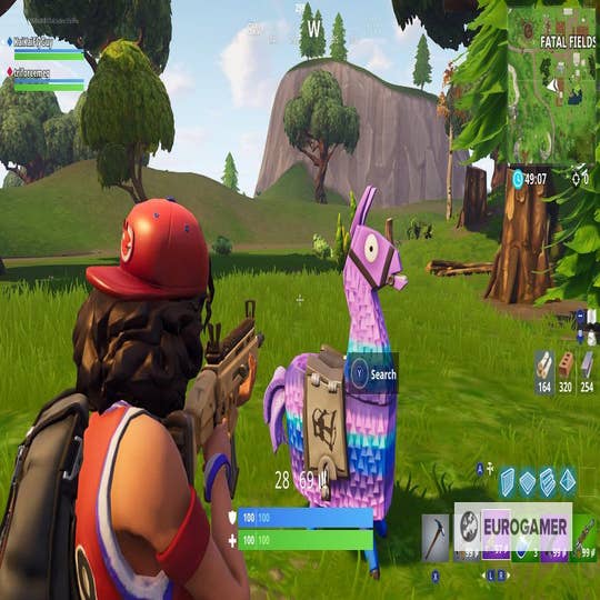 Llamas in Fortnite now spawn a Rift if not eliminated
