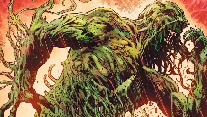 Swamp Thing roars