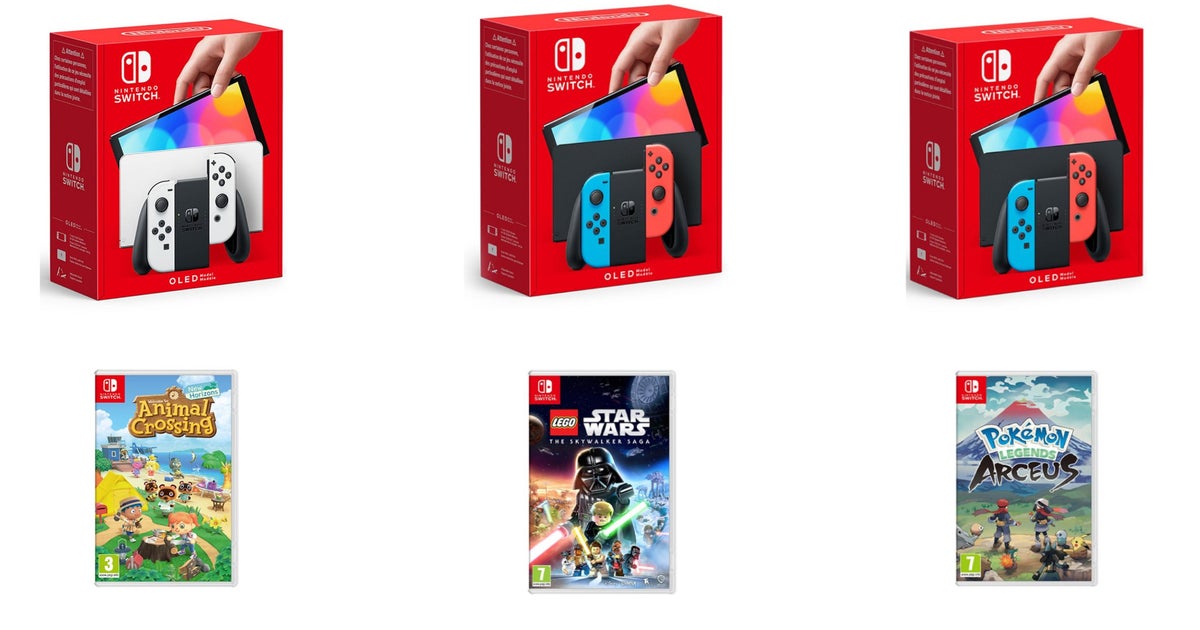Save Up To £45 On A Nintendo Switch Oled Bundle With Very S Summer Deals