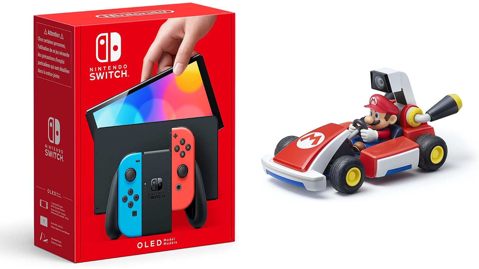 Nintendo Switch OLED with Mario Kart 8Bundle 