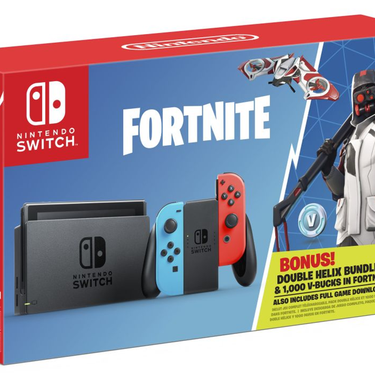 Fortnite Nintendo Switch Double Helix Skin Code Discount Online www