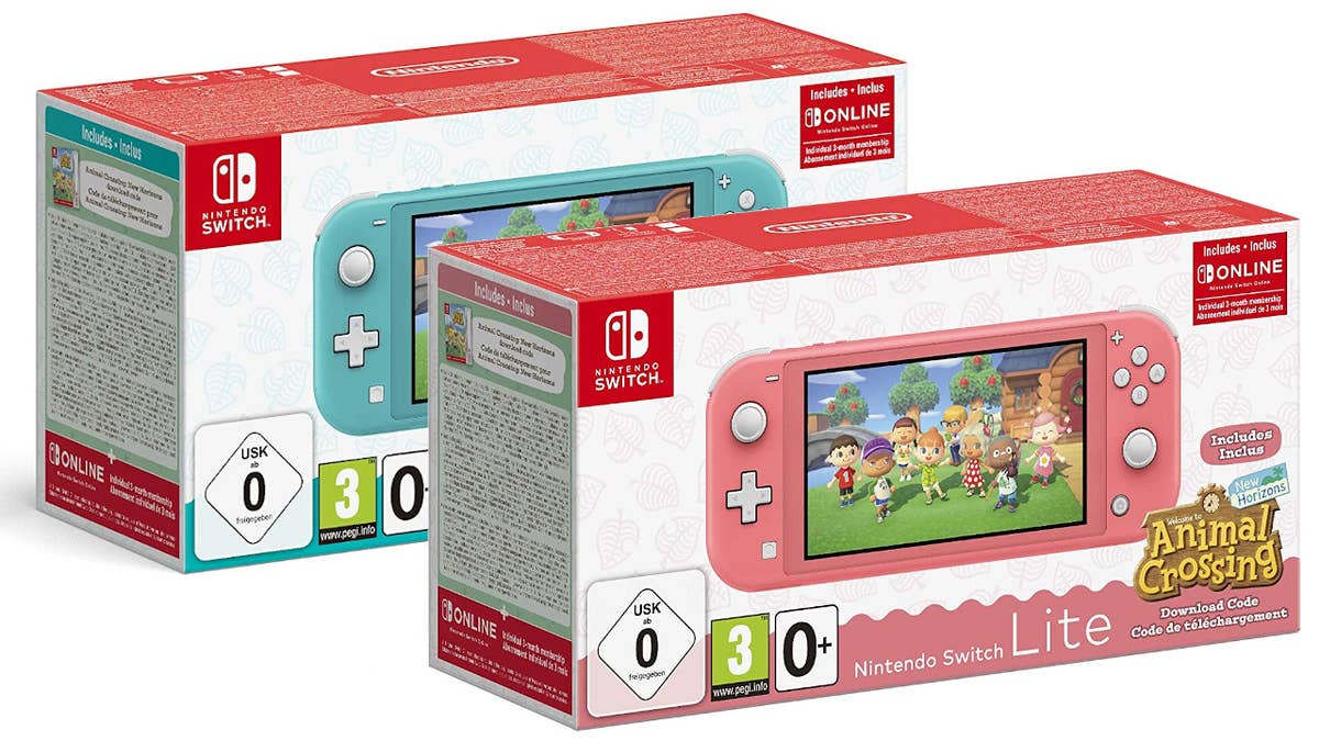 a Nintendo Animal Lite and bundle £190 for Switch Crossing Here\'s