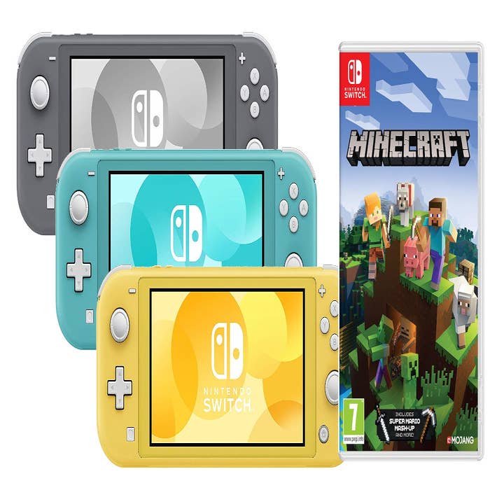 fintælling Hvad angår folk Er velkendte You can now get a Nintendo Switch Lite with a free copy of Minecraft |  Eurogamer.net