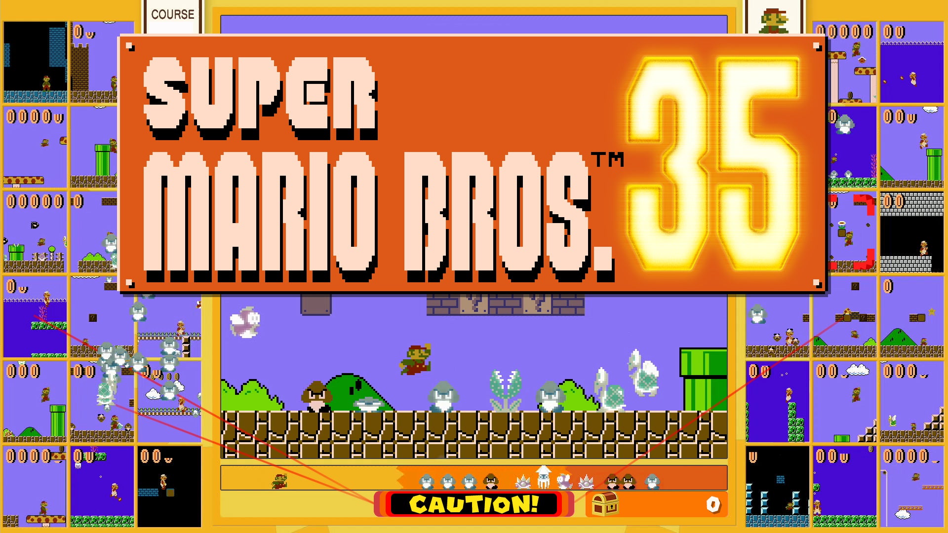 Super Mario Bros. 35 announced for Switch - a 35-player