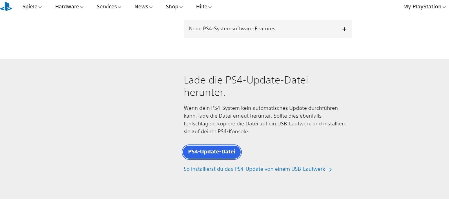 PS4 Software Update manuell neu installieren - So geht's | Eurogamer.de