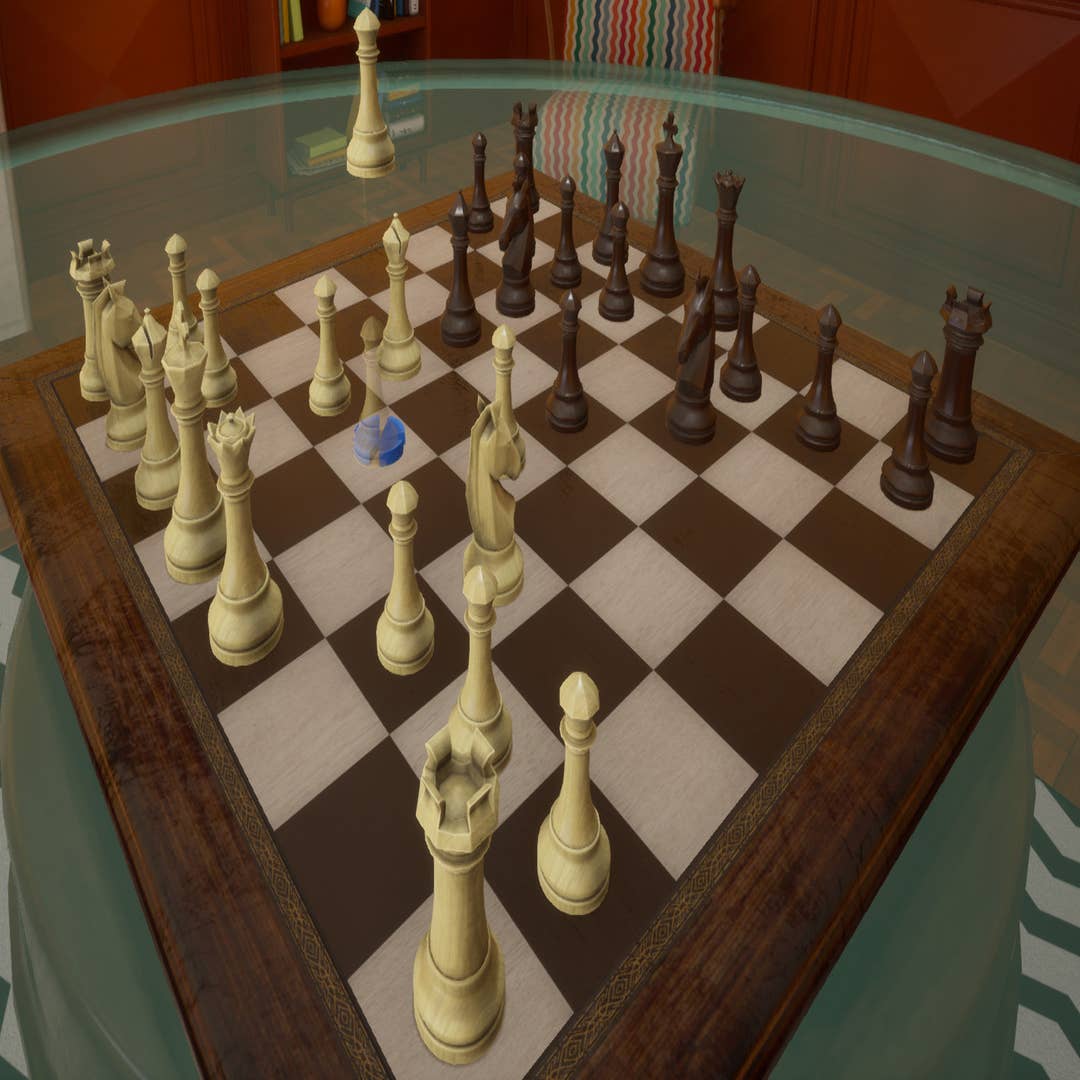 Make 3d chess with fantasy magical environment