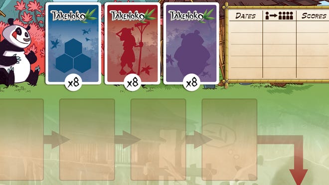 Takenoko co-op mode board