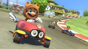 Check out the Yoshi Circuit track in this Mario Kart 8 DLC video 