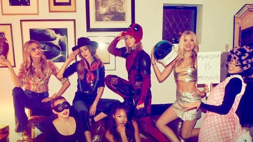 Taylor Swift's Deadpool costume was cooler than yours