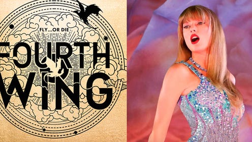 How did Taylor Swift influence The Fourth Wing? Rebecca Yarros tells us all about it