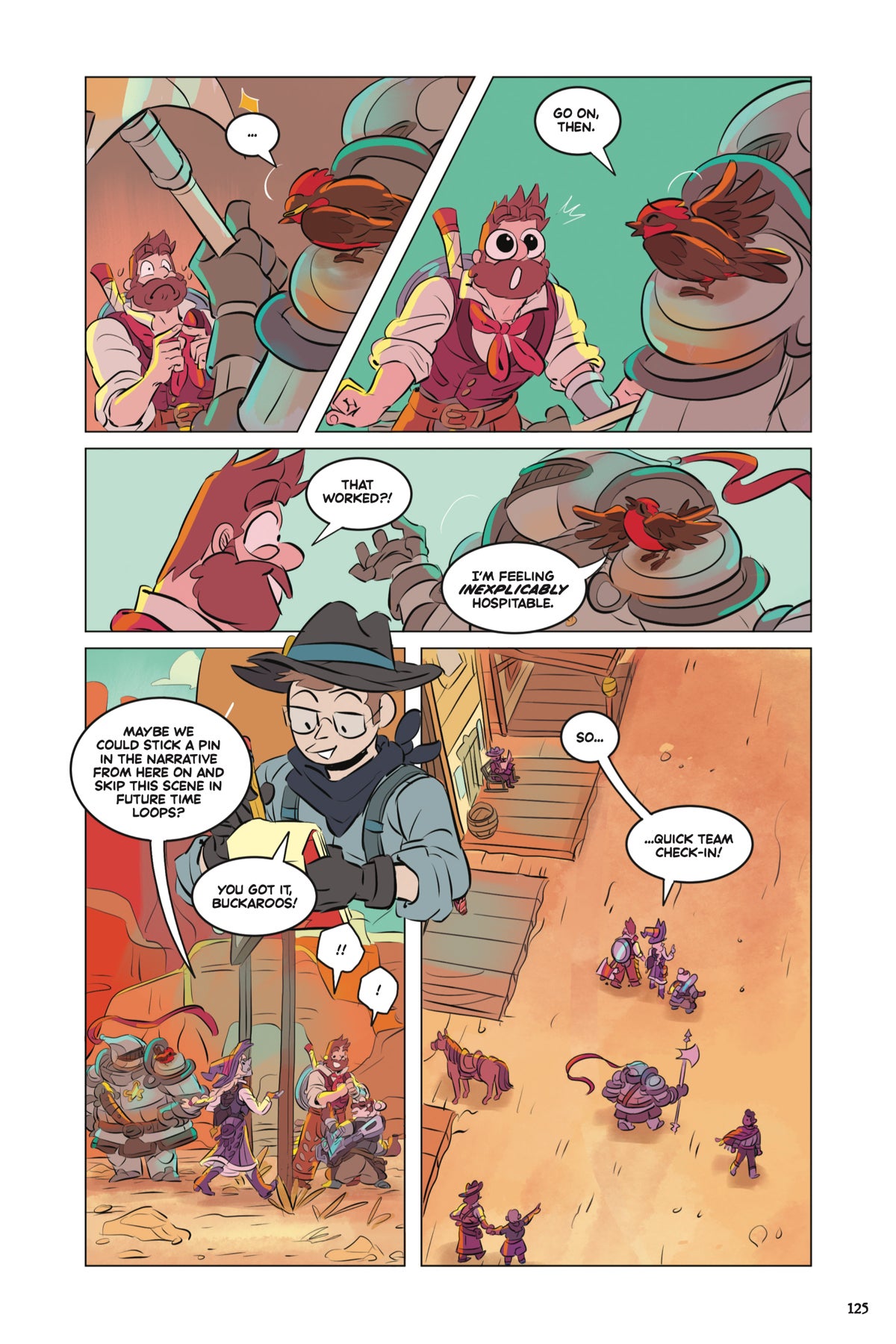 Time keeps on slipping in this exclusive preview of The Adventure Zone