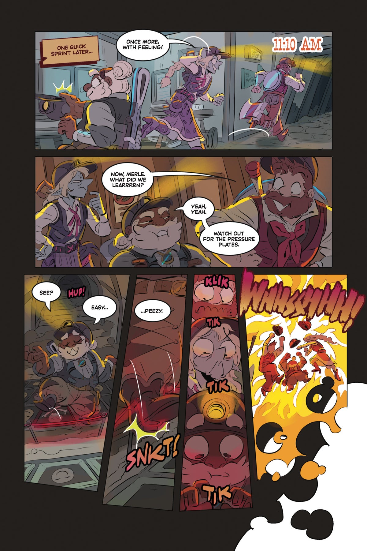 Time keeps on slipping in this exclusive preview of The Adventure Zone