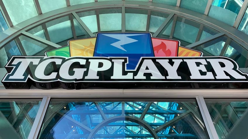 TCGPlayer physical headquarters sign