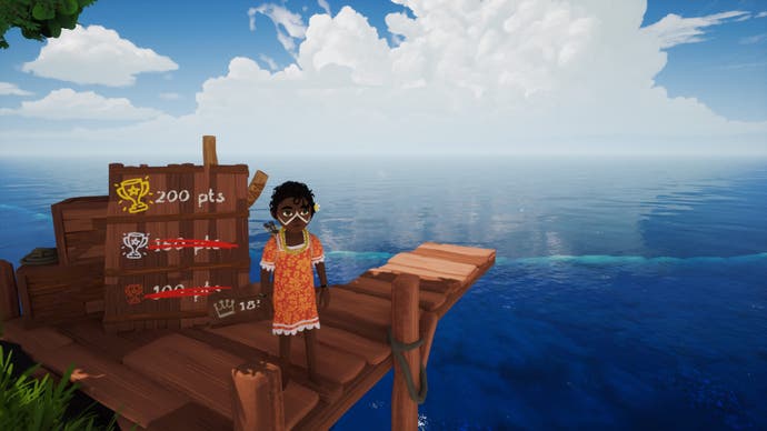 tchia diving challenge scoreboard