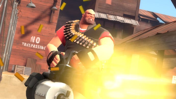 Team Fortress 2's heavy machine gun