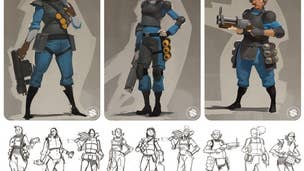Here's the female Team Fortress 2 character concepts that never made it into the game