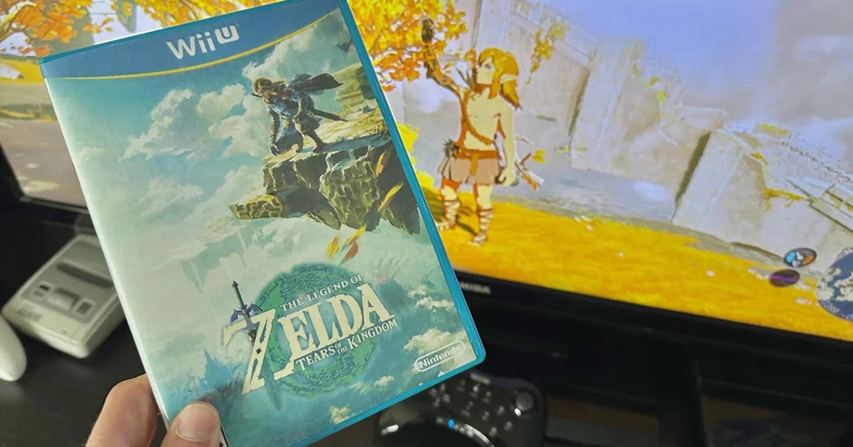 Tears of the Kingdom isn't on Wii U, but this person lets us pretend it