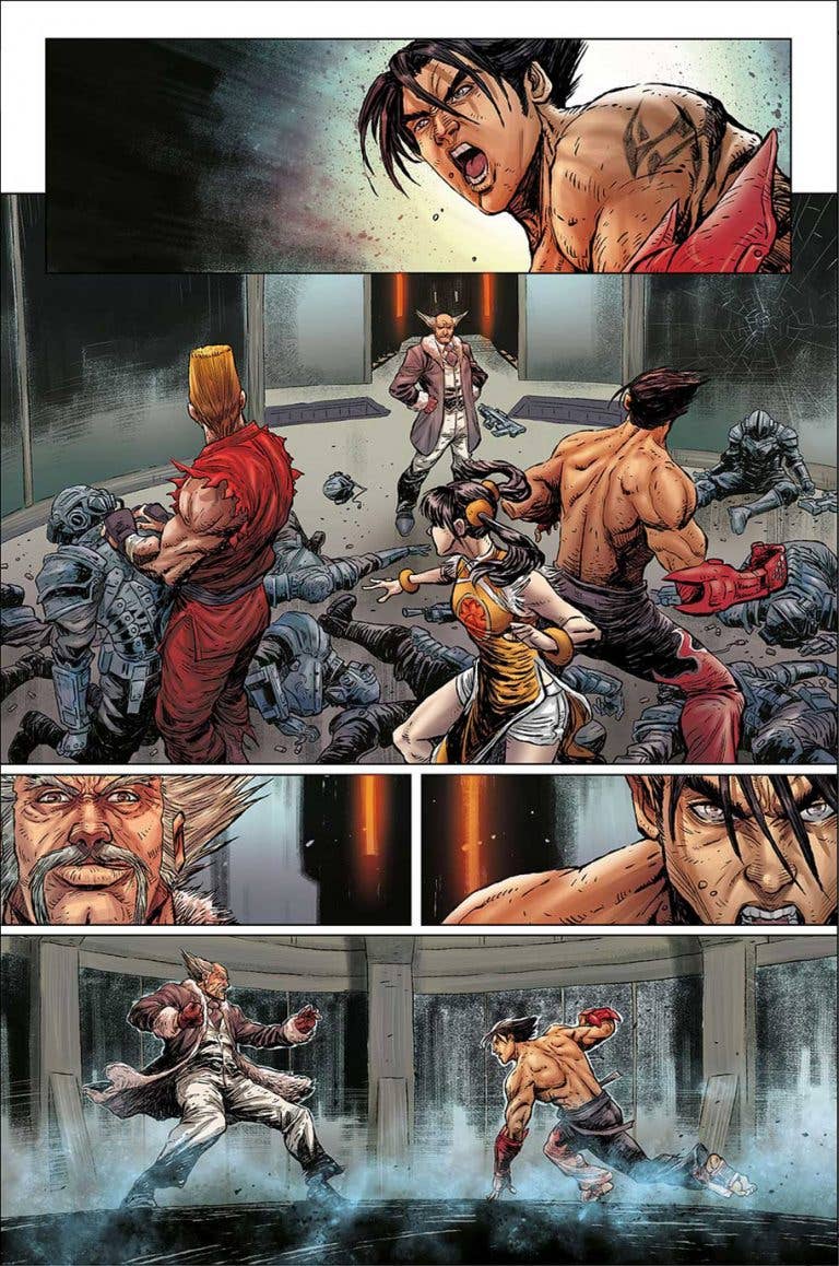 Tekken regressa ao mundo dos comics