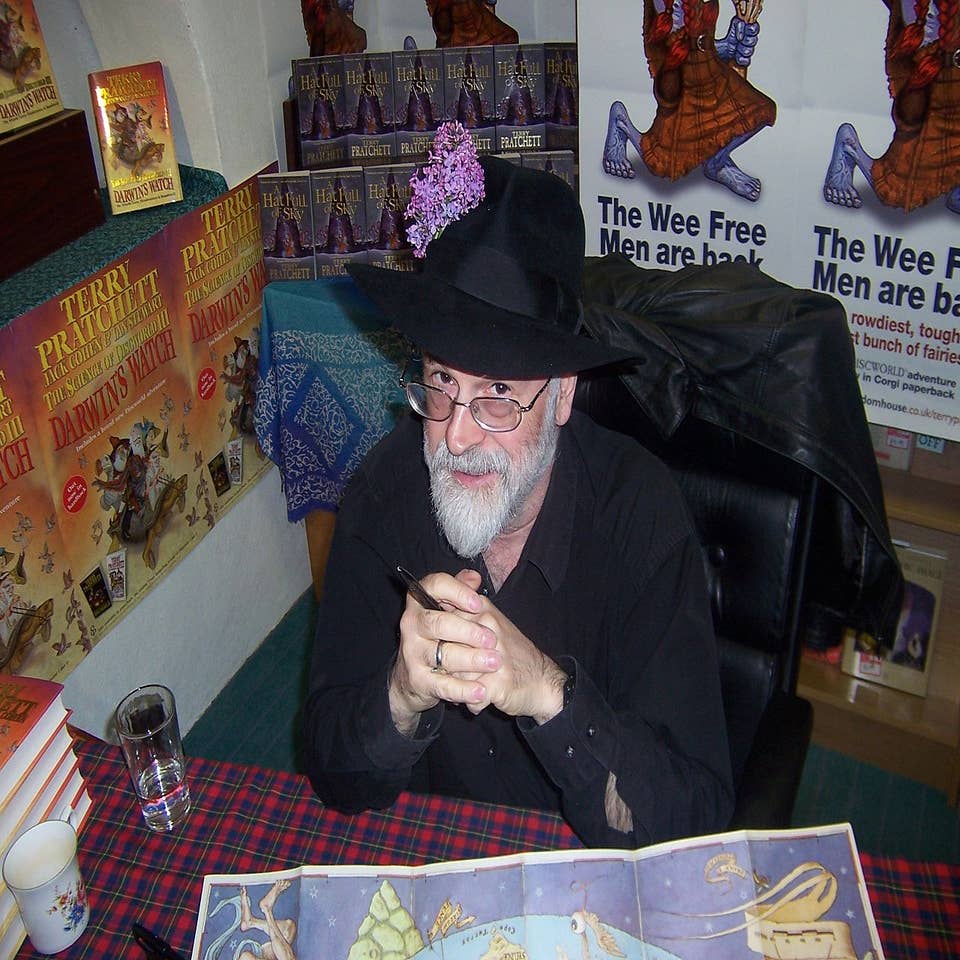 Sir Terry Pratchett: 'Imagination, not intelligence, made us human' 