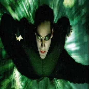 the matrix neo flying
