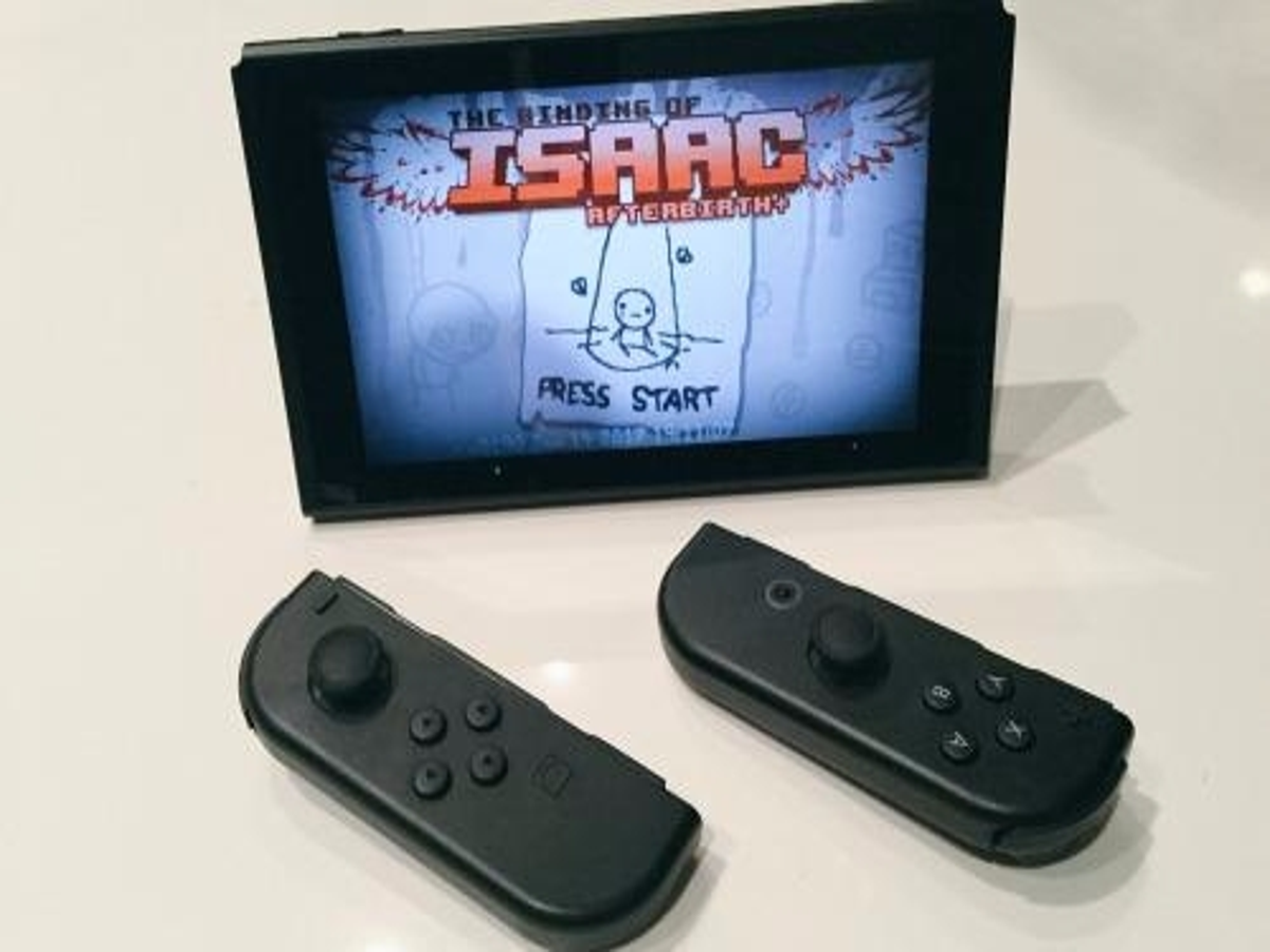 The Binding of Isaac Afterbirth Nintendo Switch Unboxing 