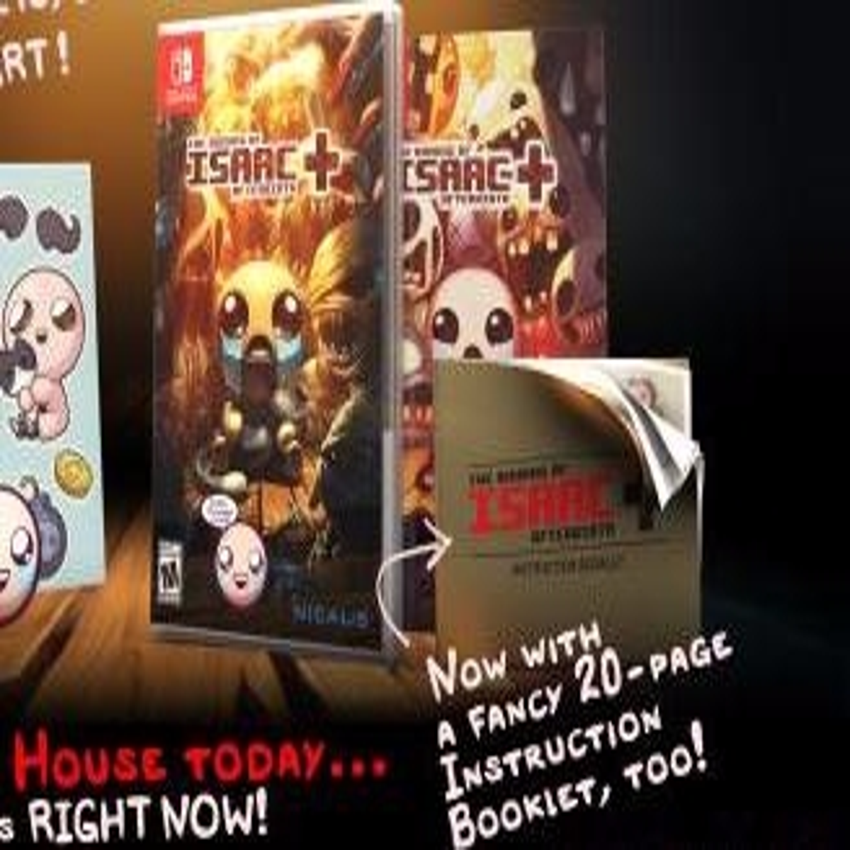 The Binding of Isaac: Afterbirth+ will no longer be a Switch