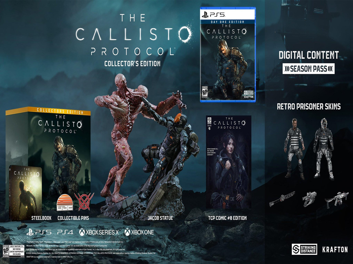 The Callisto Protocol ha una collector's edition con una statua