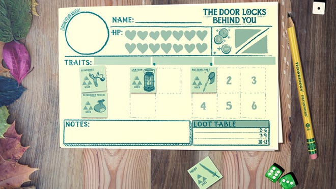 The Door Locks Behind You layout 2