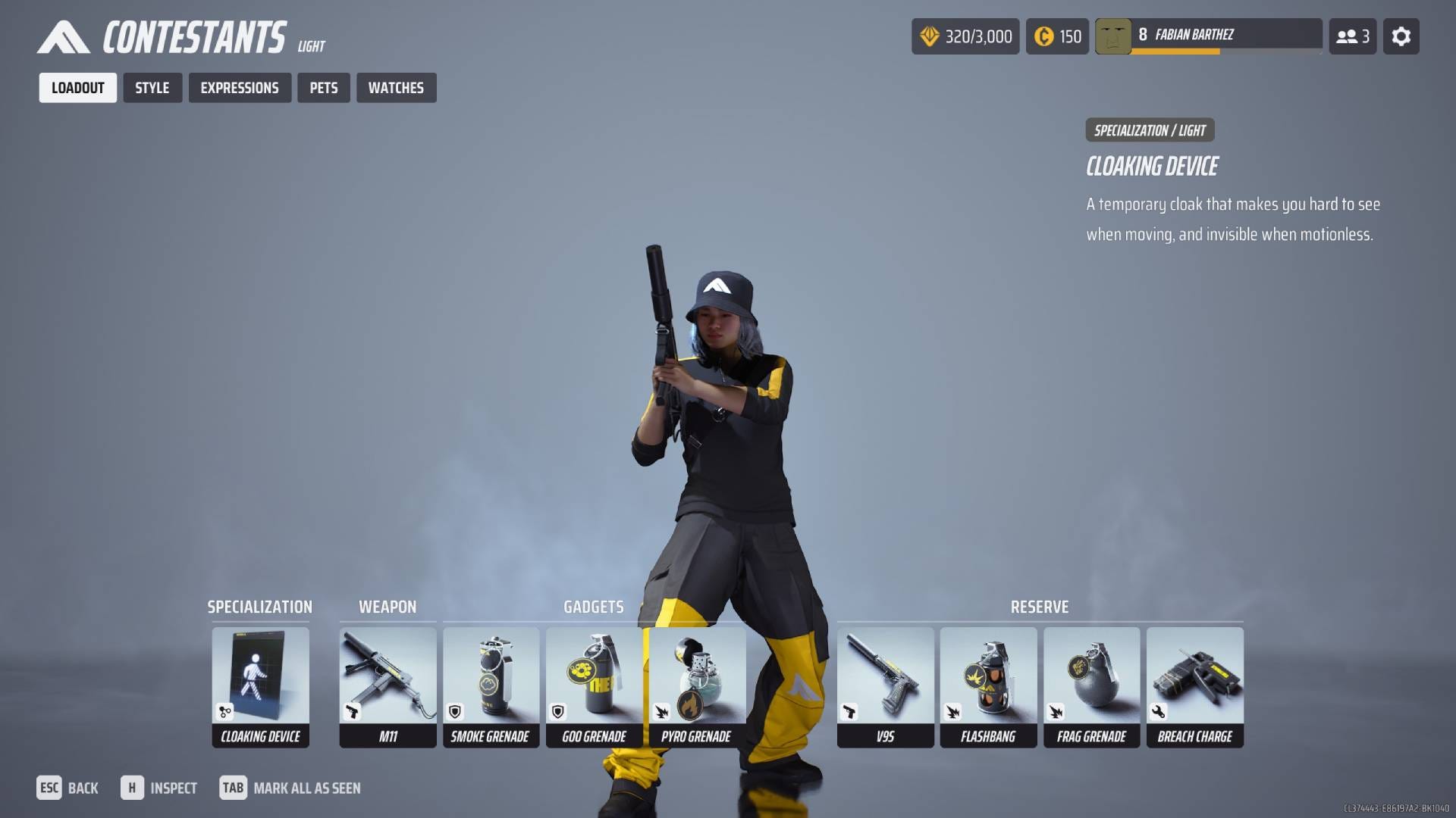 Best The Finals Light build class, weapons, and gadgets