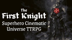 Image for The First Knight: A Superhero Cinematic Universe RPG