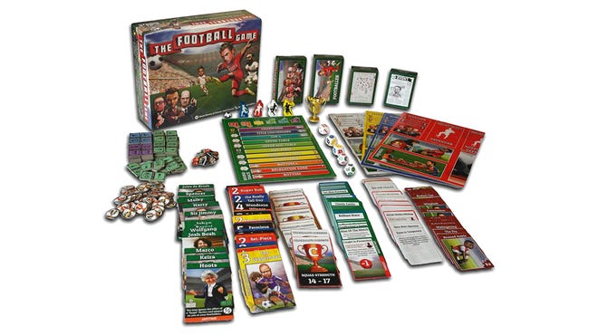 The Football game board game layout
