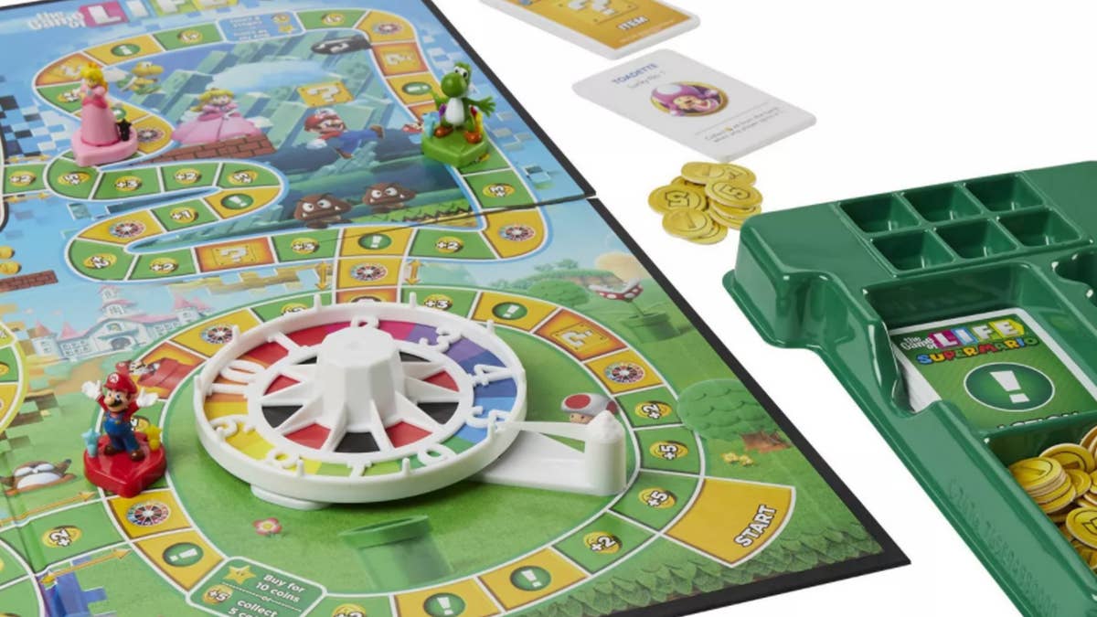  Hasbro Gaming The Game of Life: Super Mario Edition