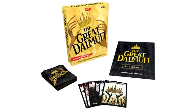 The Great Dalmuti: Dungeons and Dragons layout