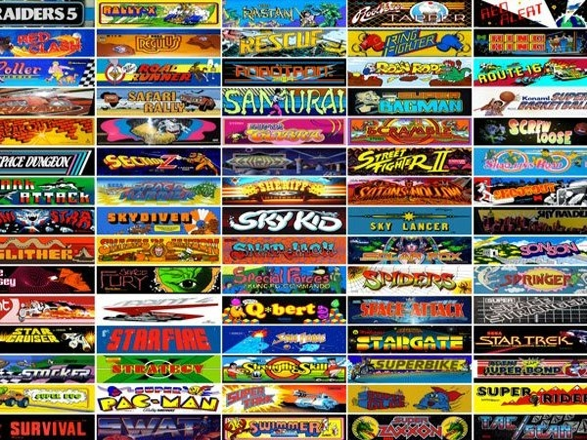 video game logos and names