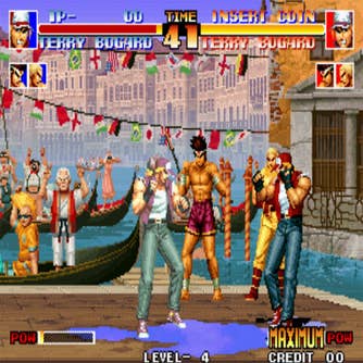 SNK Brasil - The King of Fighters 2002. Um jogo de luta extremamente  popular e facilmente entre os 3 mais jogados na história da SNK. Gráficos  medianos, músicas mal arranjadas, sem belos