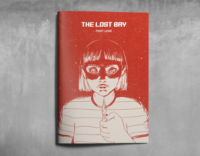 The Lost Bay RPG book mock up