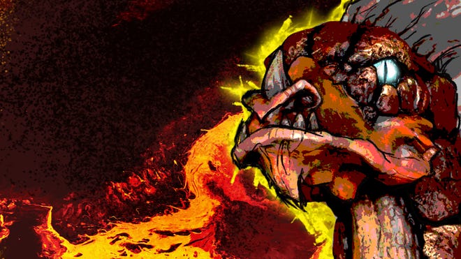 The Molt tabletop RPG setting for Mork Borg