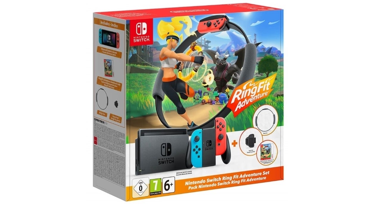 The new Ring Fit Adventure/Nintendo Switch bundle is out