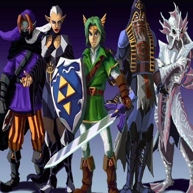 The Legend of Zelda: Ocarina of Time 3D Master Quest (Ura Zelda