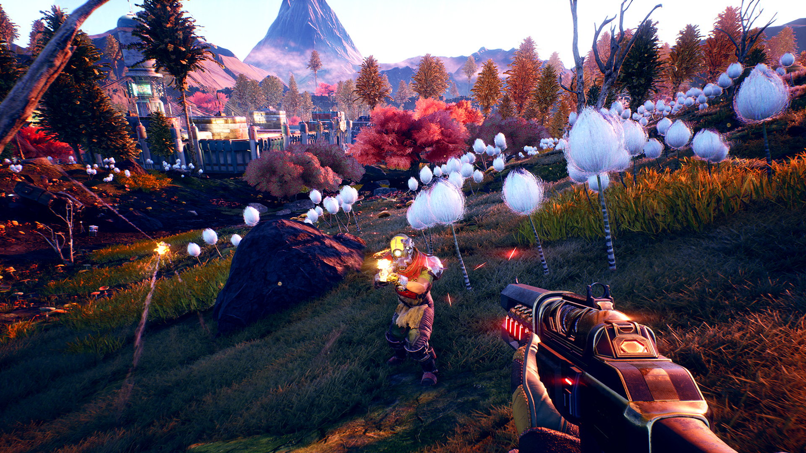 The Outer Worlds vs Spacer's Choice Edition Ultra Settings 4K